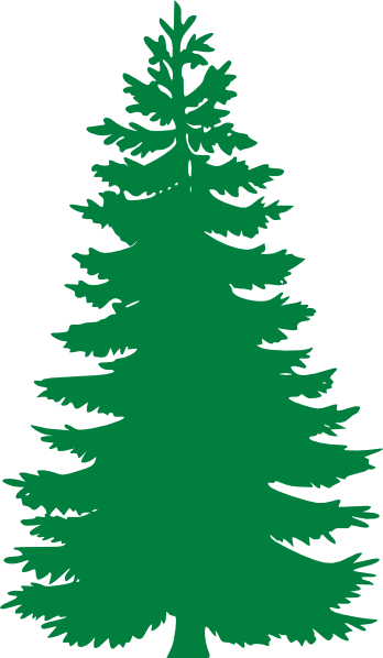 Pine Tree Silhouette Clip Art Free