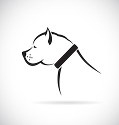 Pitbull Dog Vector