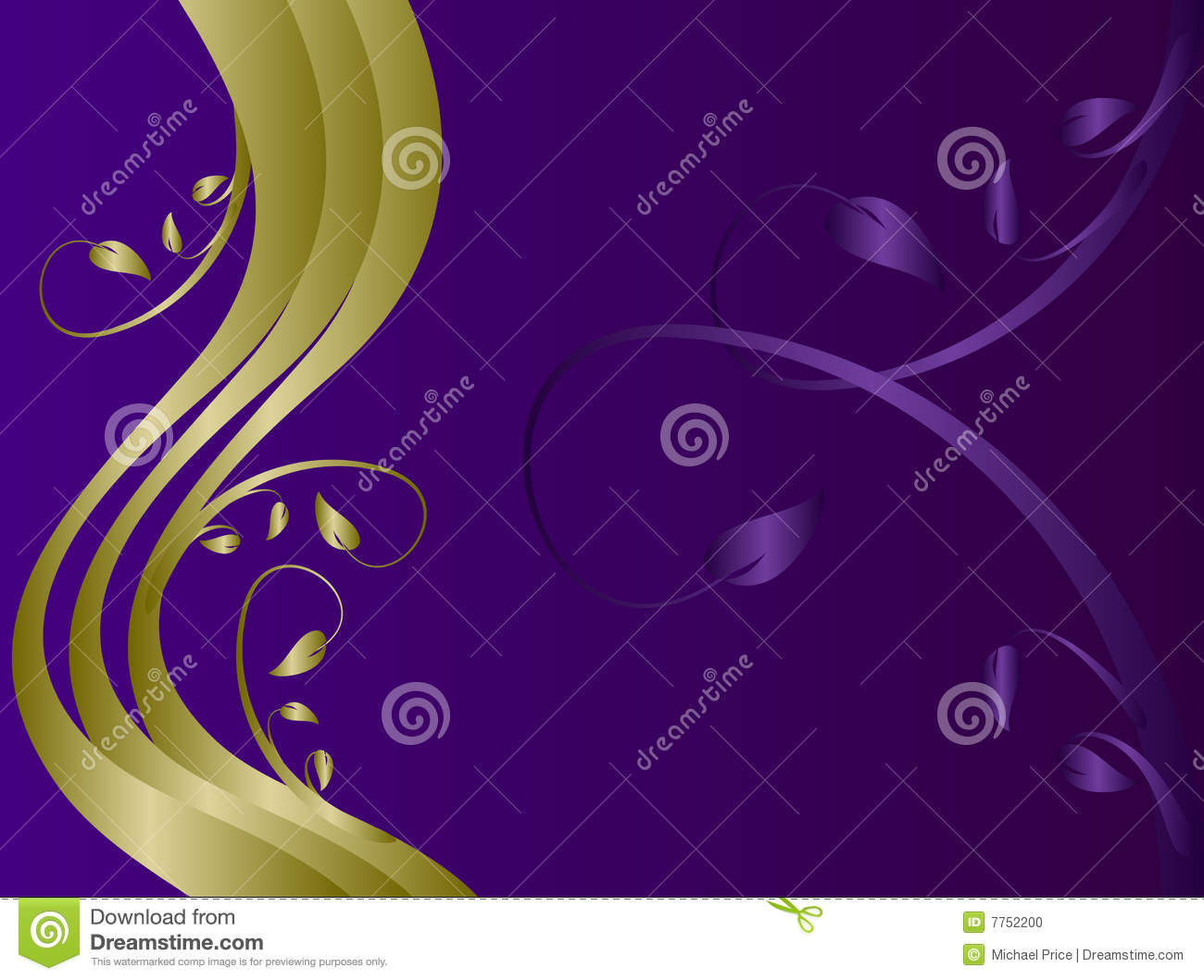 16 Purple And Gold Vector Images