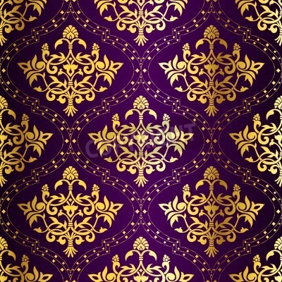 Purple and Gold Patterns