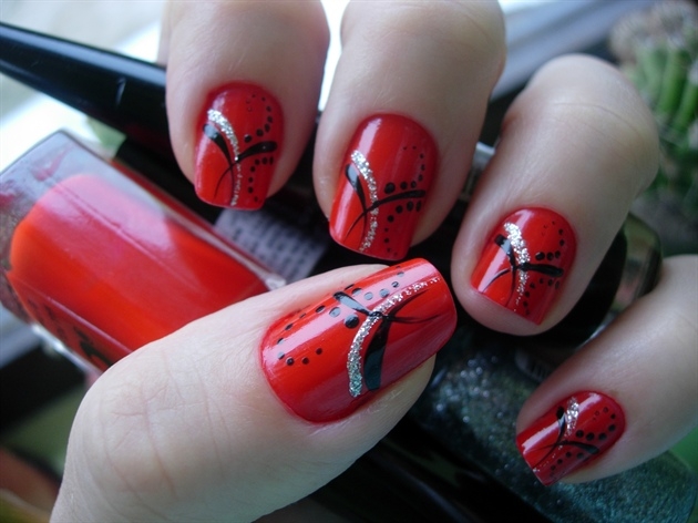 Red Nail Art Designs