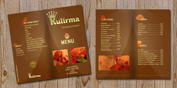 Restaurant Menu Templates Free