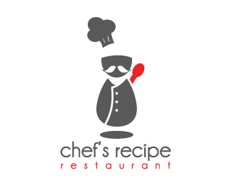 Restaurant with Chef Logo Restaurant with Chef Logo