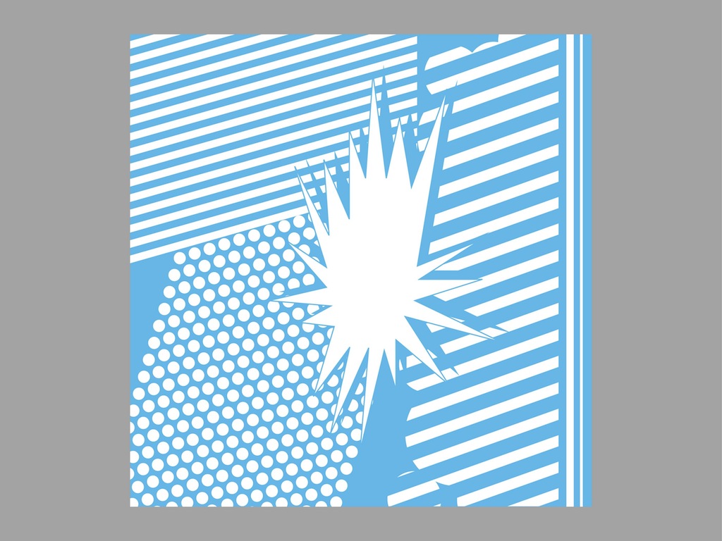 Retro Comic Book Dot Background Retro Comic Book Dot Background