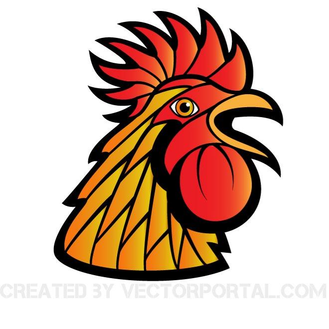 Rooster Vector