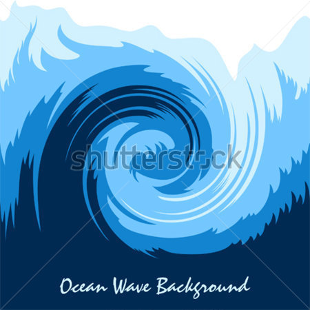 Seamless Vectors of Ocean Wave