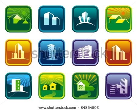 Shiny Office Building Illustration Shiny Office Building Illustration