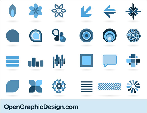 6 Graphic Design Element Shape Images