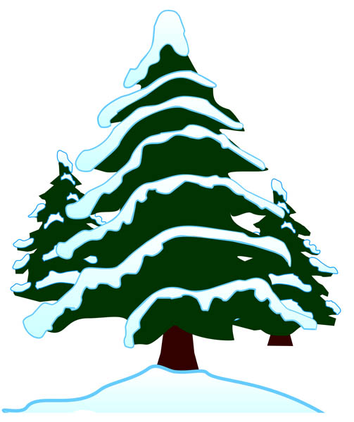 Snow Tree Clip Art