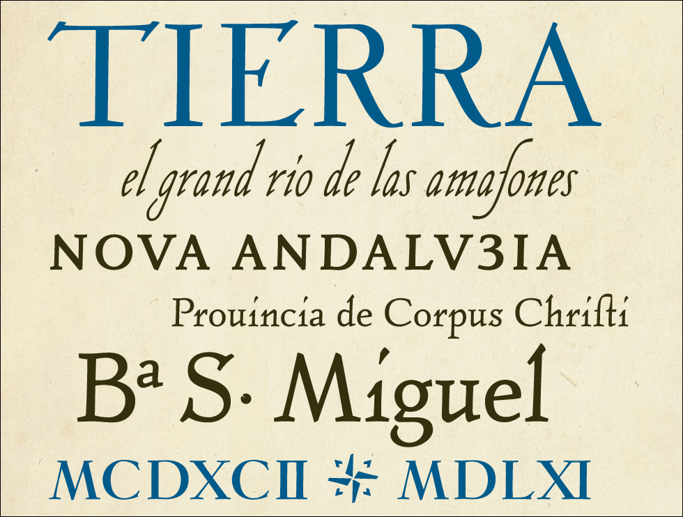 Spanish Looking Fonts