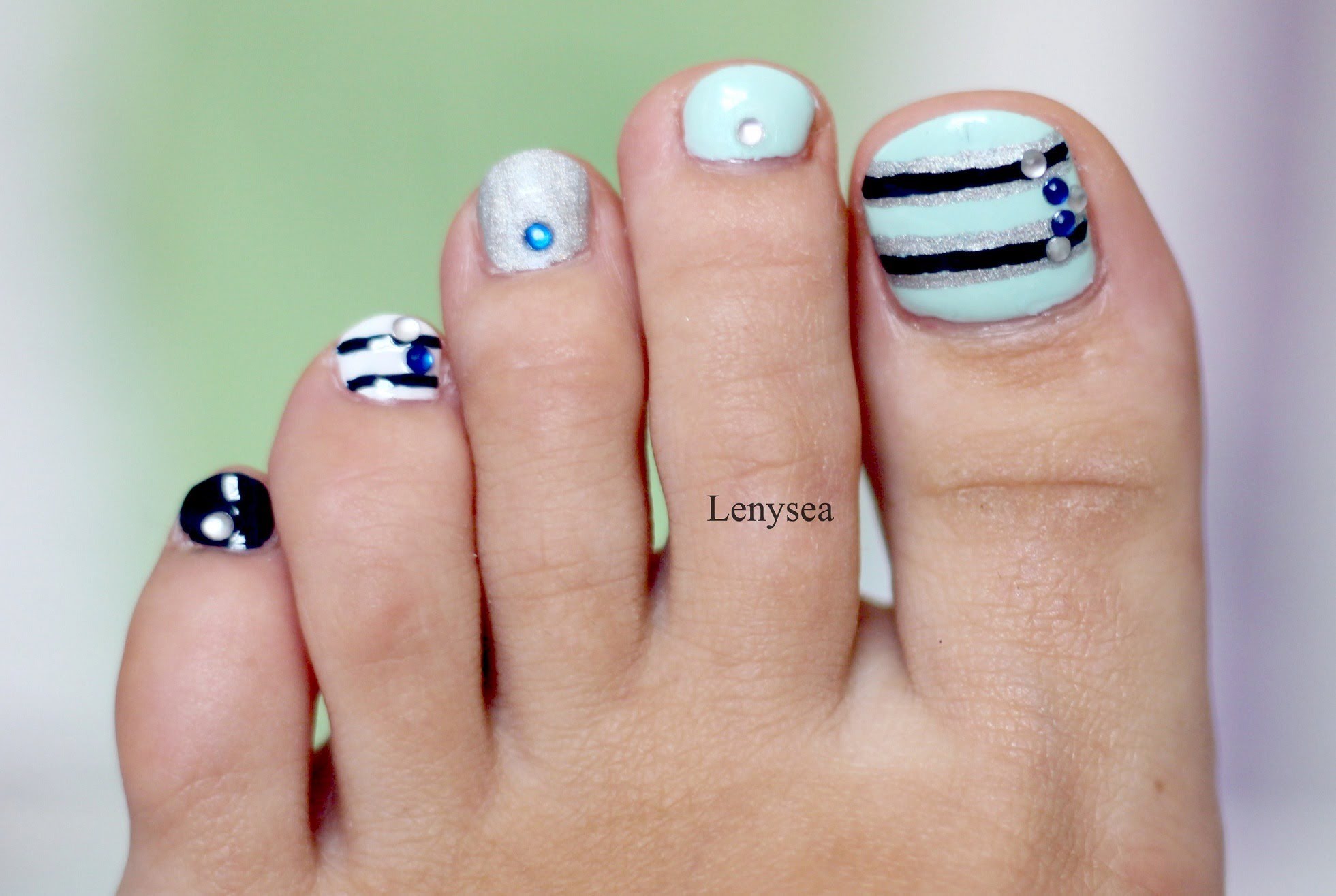 Toe Nail Art Designs for Beginners