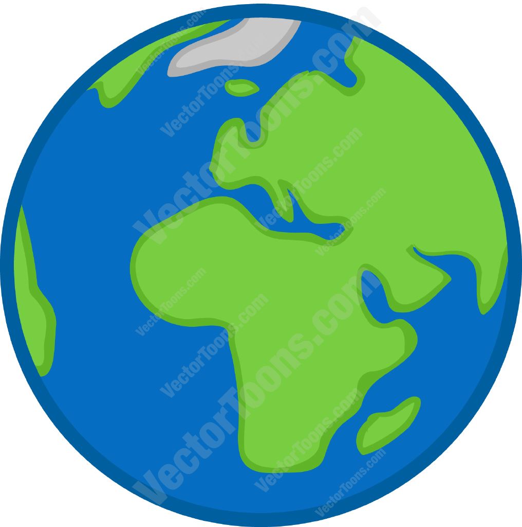 Vector Earth Cartoon