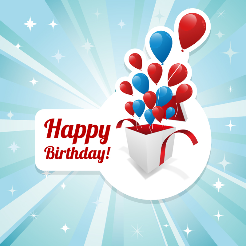 Vector Happy Birthday Gift Vector Happy Birthday Gift