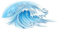 Vector Ocean Wave Clip Art