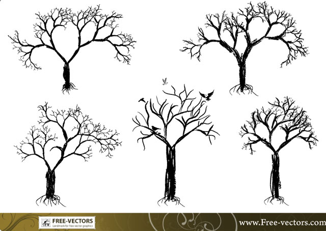 Vector Tree Brush Photoshop