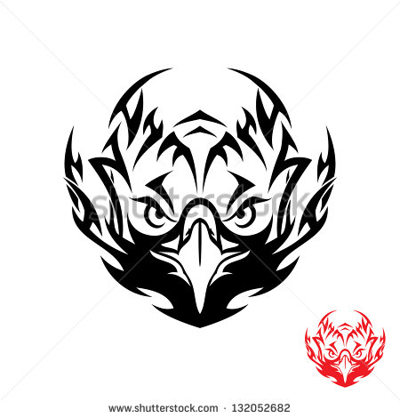 Vector Tribal Eagle Tattoo Vector Tribal Eagle Tattoo