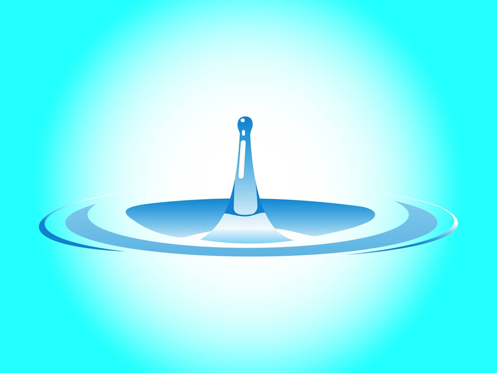 Vector Water Ripple Clip Art