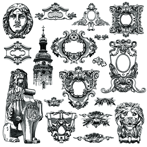 Victorian Decorative Vector Art