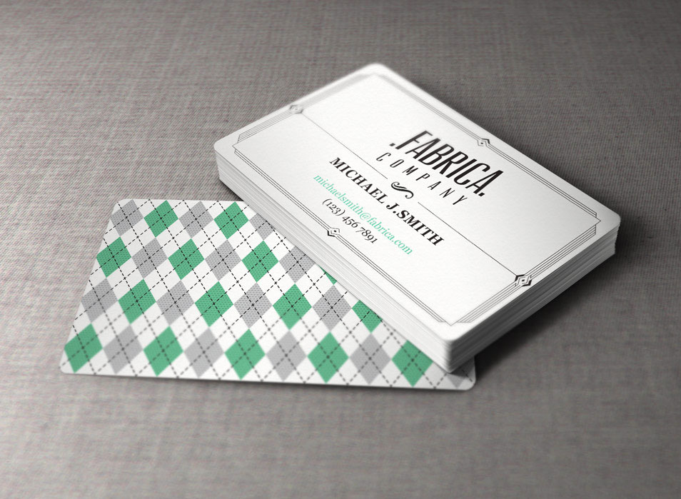 Vintage Business Card PSD