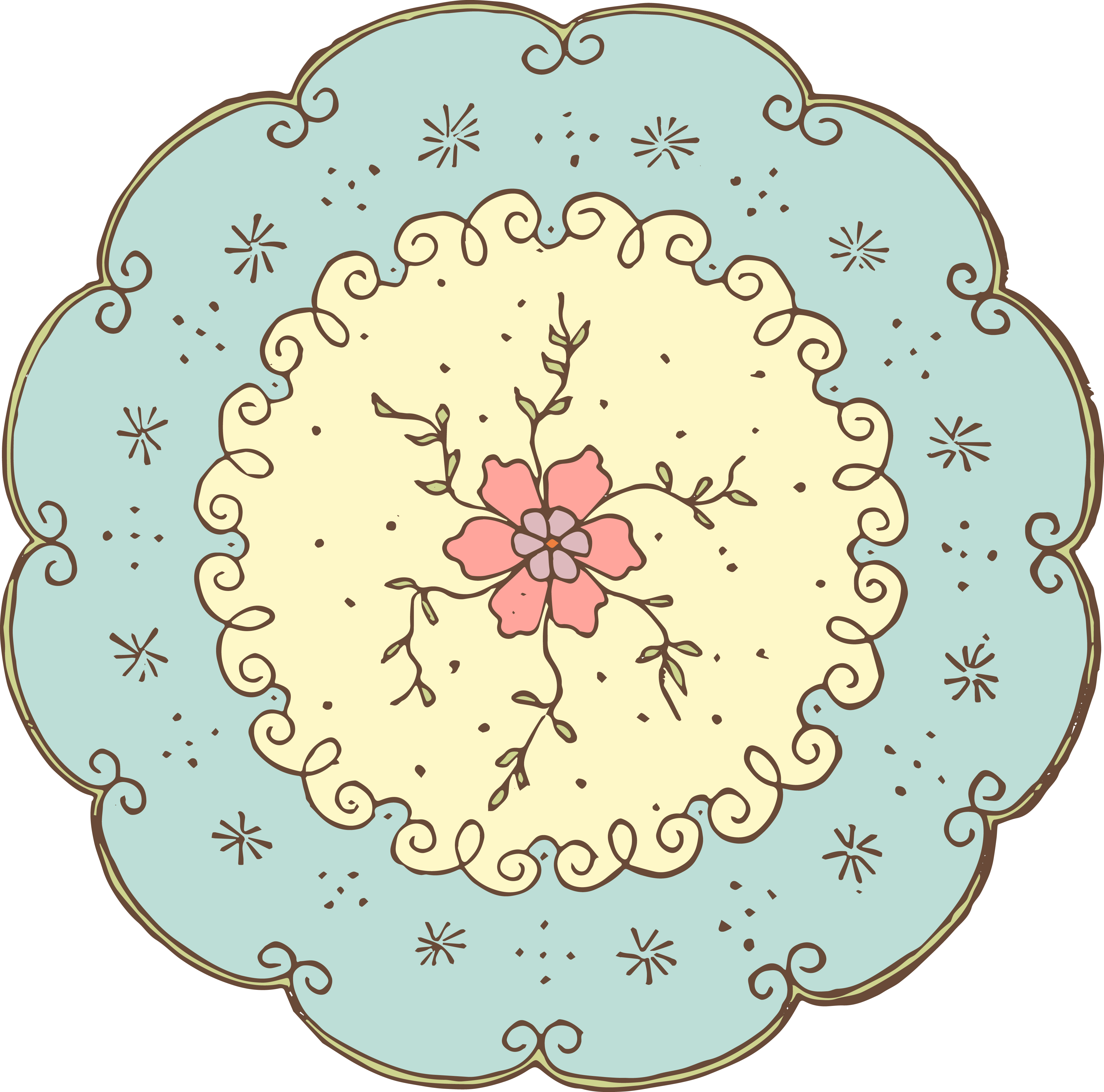 Vintage Doily Clip Art