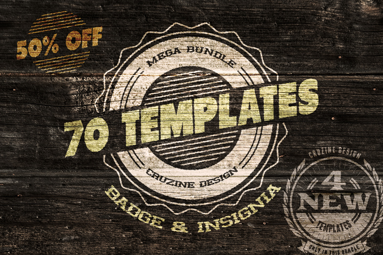 Vintage Logos Badges Templates