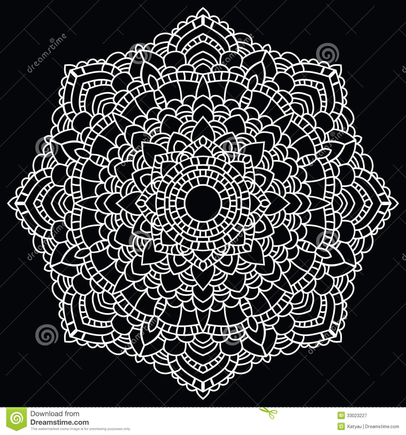 Vintage Vector Lace Pattern