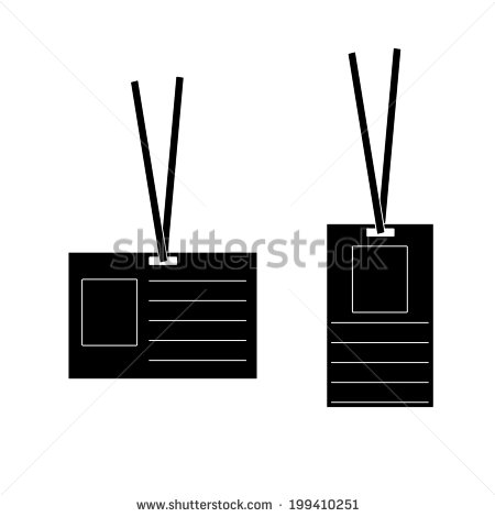 Visitor ID Badge Template