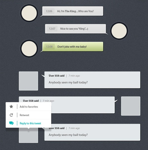 Web UI Elements PSD Web UI Elements PSD