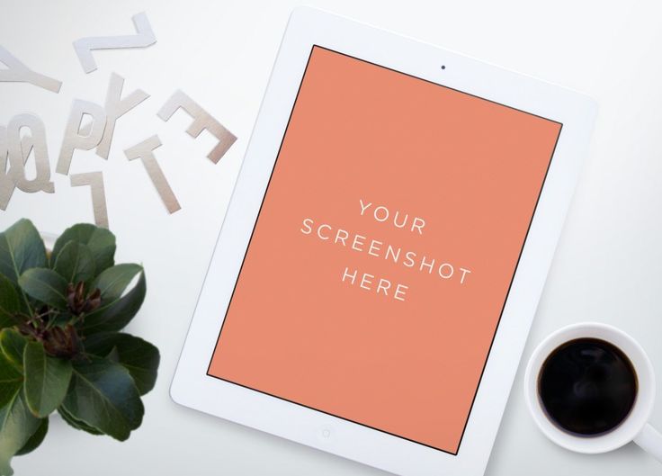 White iPad Mockup White iPad Mockup