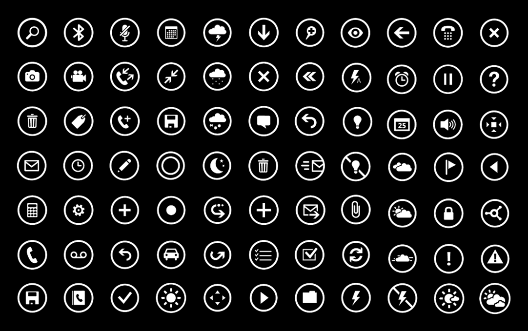Windows Phone Metro Icons Windows Phone Metro Icons