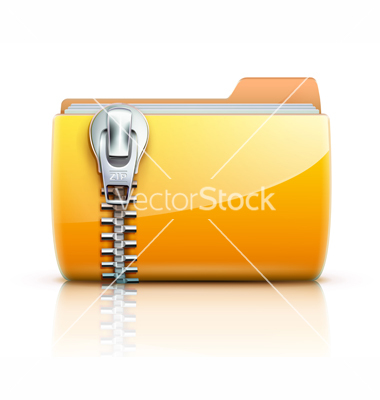Zip Folder Icon