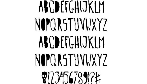 Zombie Holocaust Font