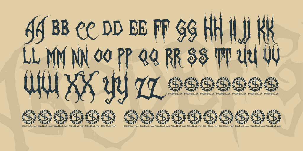 Zombie Holocaust Font