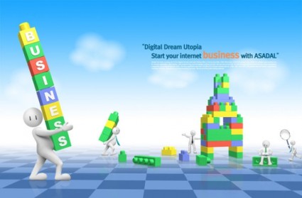3D Blocks Free Download