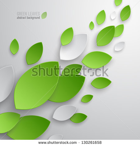 5 Green Leaf Icon Without Background Images