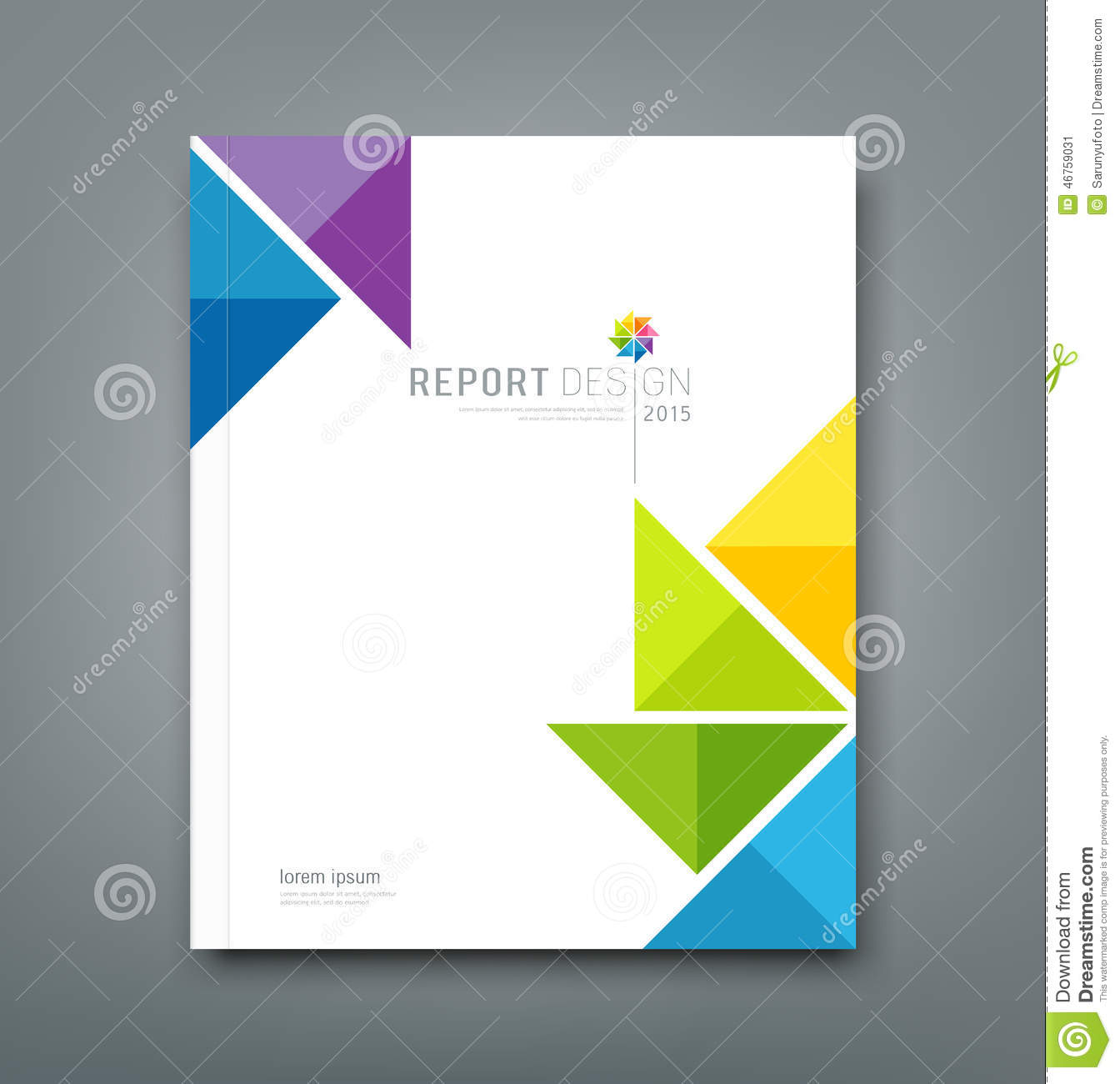 Annual Report Cover Design Template