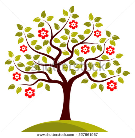 Apple Tree Vector