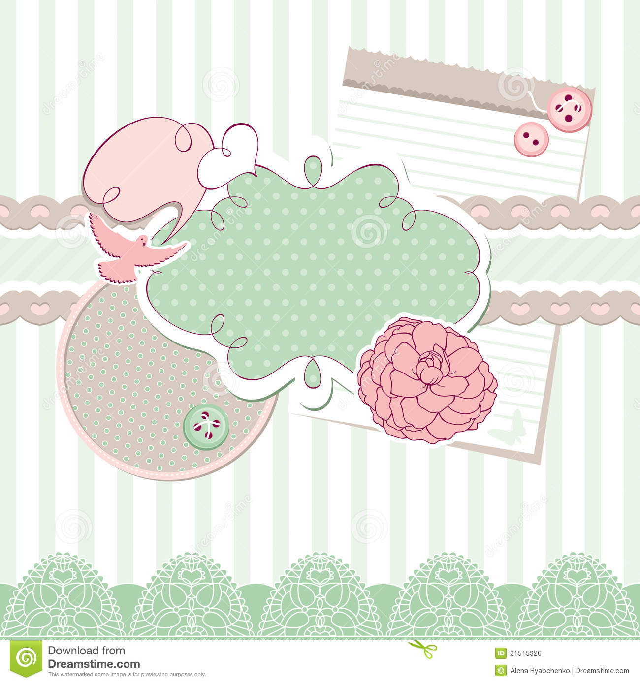 Baby Vector Frame