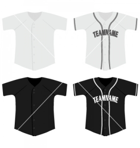 Baseball Jersey Template Vector Baseball Jersey Template Vector