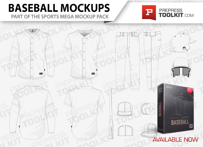 Baseball Uniform Design Template