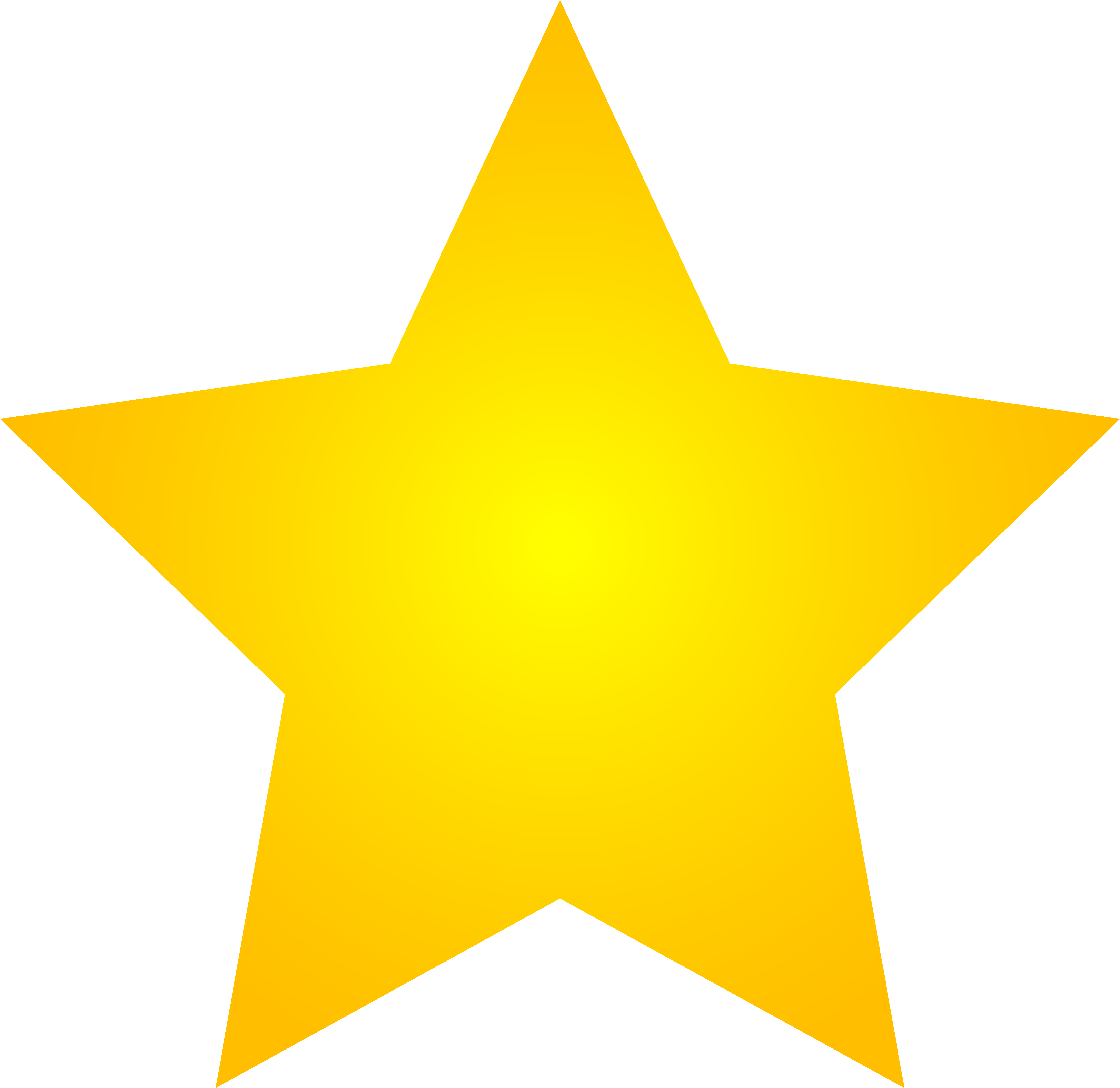 Big Gold Star Clip Art