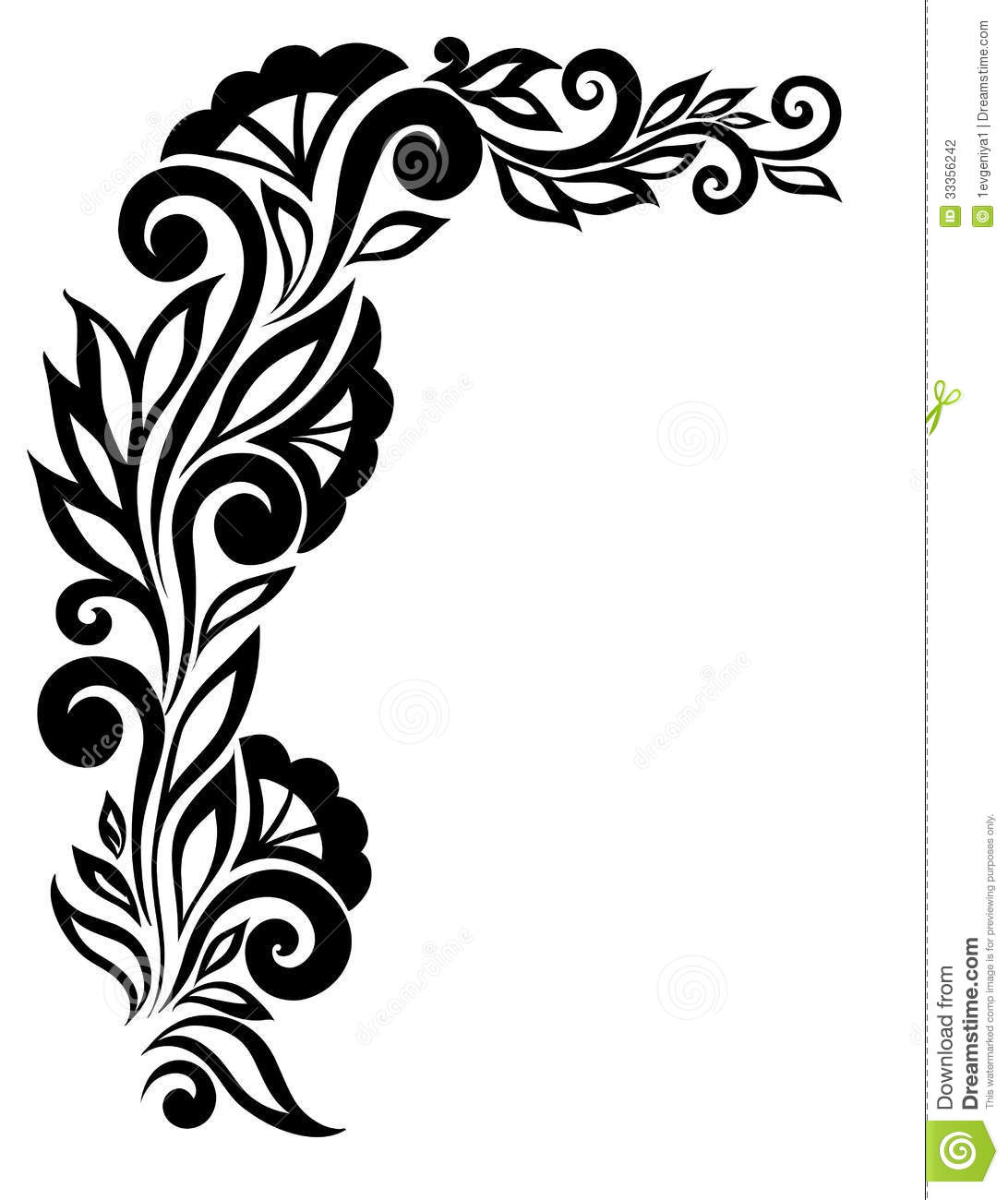 Featured image of post Corner Border Design Black And White - As well as this great new black and white border corner patterns to download we have thousands of different graphics available for instance our much loved our collection of pattern.