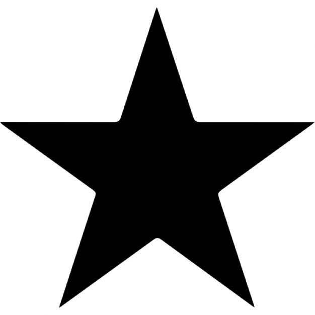 Black Star Vector