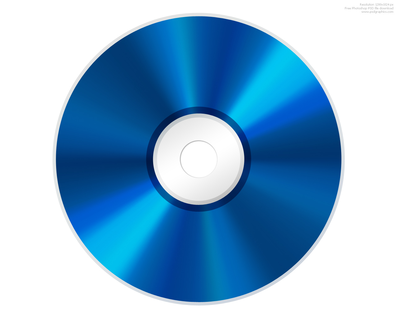 17 CD Icons Blue Images