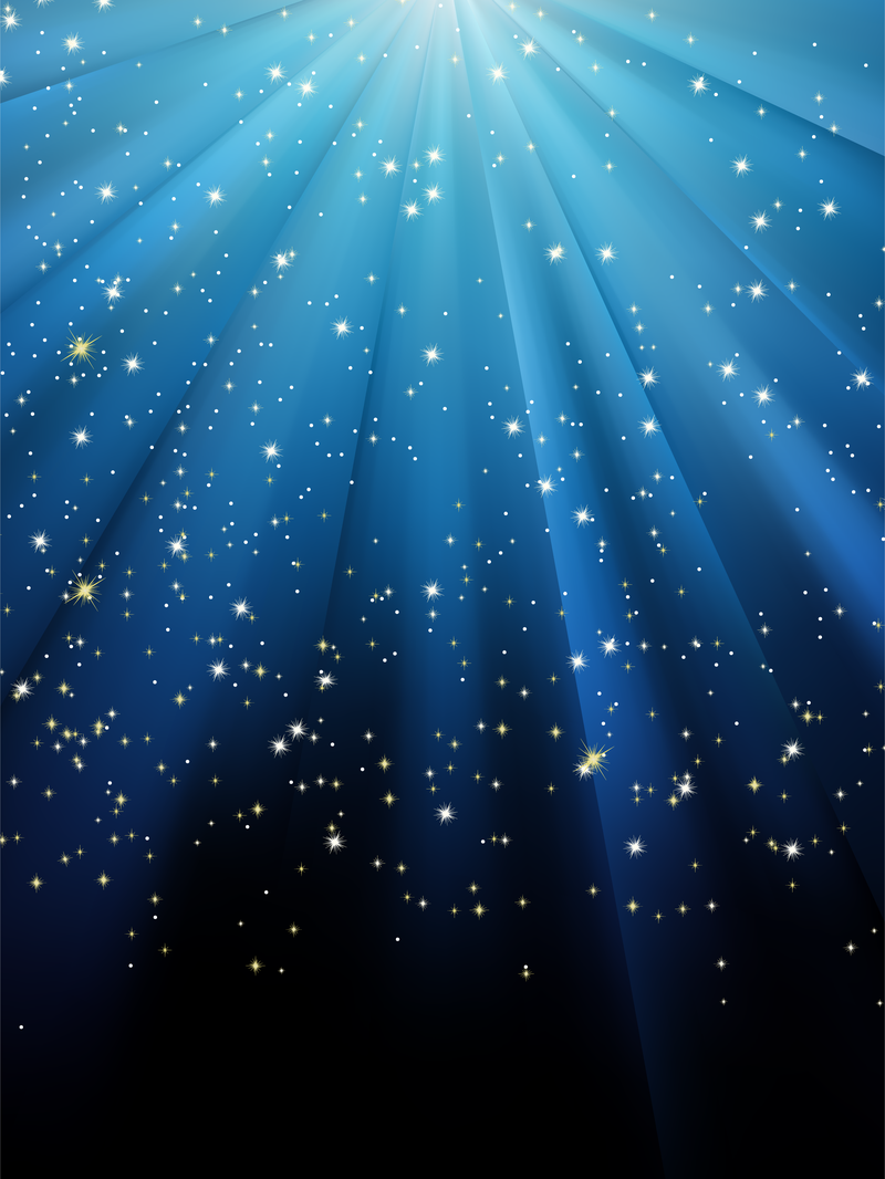 Blue Stars Background Vector