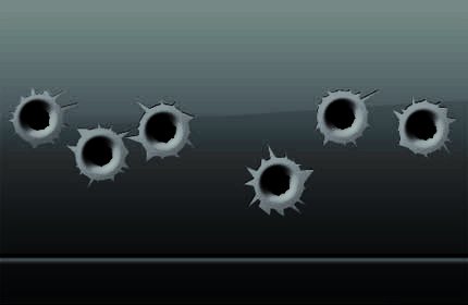 Bullet Holes Body Photoshop