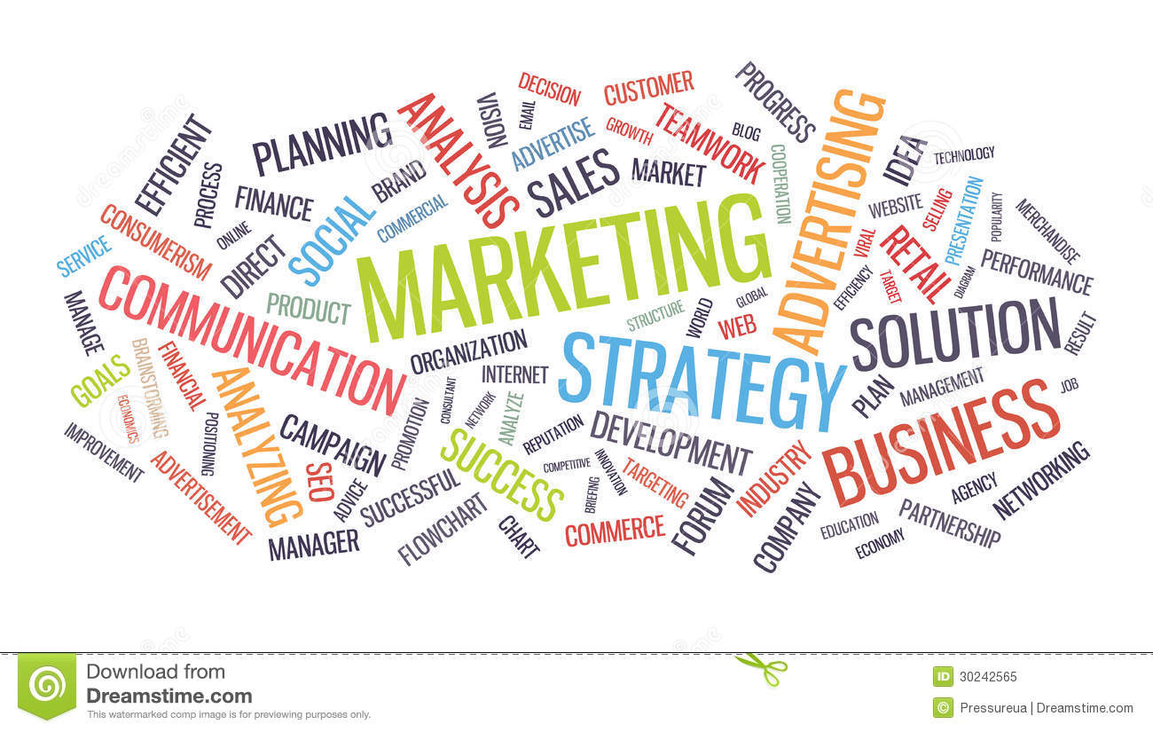 Business Strategy Word Cloud