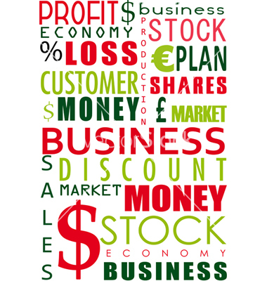 Business Word Collage