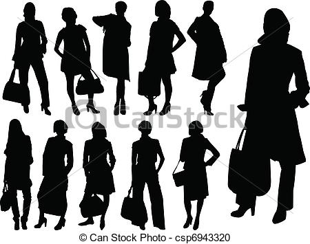 Businesswoman Icon Clip Art