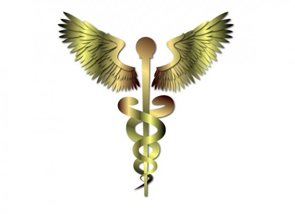 Caduceus Medical Symbol Vector Caduceus Medical Symbol Vector